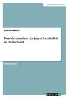 Paneldatenanalyse der Jugendkriminalität in Deutschland 3640781953 Book Cover