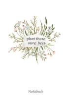 Plant These Save Bees: Calender 6x9 For Earth Day - Bees Lover Gift For Daugther & Son - Animal Rights Activist Memory Book - Raise Awareness For Our Planet 1078270309 Book Cover