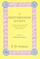 A Mediterranean Society: The Jewish Communities of the Arab World as Portrayed in the Documents of the Cairo Geniza, Vol. VI: Cumulative Indices (Mediterranean Society) 0520221648 Book Cover