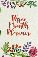 Three Month Planner: Organizer with Mandala Designs to Color for Stress Relief - Weekly and Monthly Calendars, Daily Schedule, To-Do Lists, Set Priorities and Goals, Gratitude Log, and Budget Tracker  1702404943 Book Cover
