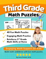 3rd Grade Math Puzzles B0CSBD6JC5 Book Cover