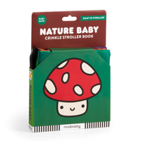 Nature Baby – Wildlife Early Development Crinkle Fabric Stroller Book for Toddlers and Babies 0735377405 Book Cover