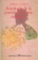 Antologia De La Poesia Mexicana Moderna (Lecturas mexicanas) 9681620348 Book Cover