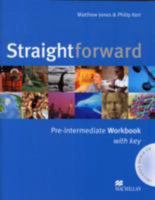 Straightforward Pre-intermediate Workbook without key: Workbook Without Key Pack (Straightforward) 0230423167 Book Cover