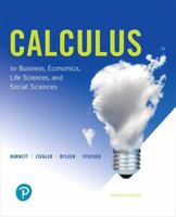 Calculus: For Business, Economics, Life Sciences, and Social Sciences 0321869834 Book Cover