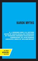Karok Myths 0520319257 Book Cover