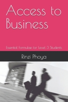 Access to Business: Essential Formulae for Level 3 Students B0F4R9VLJ1 Book Cover