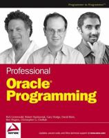Professional Oracle Programming (Programmer to Programmer) 0764574825 Book Cover