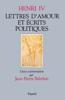 Lettres d'amour et ecrits politiques 2213022097 Book Cover