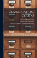 Classification. Class Q: Science 1015873707 Book Cover