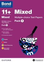 Bond 11+: Mixed: Multiple Choice Test Papers 0192740814 Book Cover