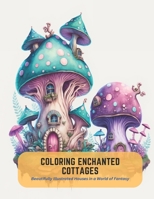 Coloring Enchanted Cottages: Beautifully Illustrated Houses in a World of Fantasy B0C5G9ZP6L Book Cover