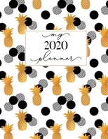 My 2020 Planner: A Simple Pineapple 2020 Monthly & Weekly Views Planner / One Year Monthly Calendar / Organizer Schedule Agenda / Appointment Book 1709973935 Book Cover