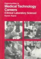 Medical Technology Careers 0844246387 Book Cover