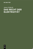 Das Recht Der Elektrizität 311236967X Book Cover