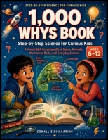 1,000 Whys Book: Step-by-Step Science for Curious Kids: A Visual Q&A Encyclopedia of Space, Animals, the Human Body, and Everyday Science for Ages 6–12 B0HCLSYD4S Book Cover