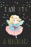 I AM 8 and Magical !! Fairy Notebook: A NoteBook For Fairy  Lovers , Birthday & Christmas Present For Fairy Lovers , 8 years old Gifts 1657998959 Book Cover