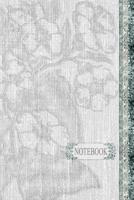 Notebook: Social Worker Notebook for Meetings with Custom Interior: White Linen & Lace With Subtle Floral Image 6 x 9 inch - 121 Pages 1077980191 Book Cover