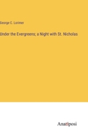 Under the Evergreens; a Night with St. Nicholas 338282969X Book Cover
