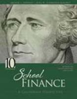 School Finance: A California Perspective 0757515843 Book Cover