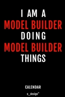 Calendar for Model Builders / Model Builder: Everlasting Calendar / Diary / Journal (365 Days / 3 Days per Page) for notes, journal writing, event planner, quotes & personal memories 1702292797 Book Cover