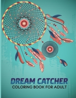 Dream Catcher Coloring Book for Adults: Unique hand Drawings - Magical dreamcatchers Mandala at Night on Black Pages! B08TZDYLT8 Book Cover