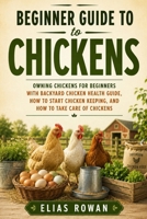 Beginner Guide to Chickens: Owning Chickens for Beginners with Backyard Chicken Health Guide, How to Start Chicken Keeping, and How to Take Care of Chickens B0H2LMZLR9 Book Cover