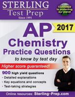 Sterling AP Chemistry Practice Questions: High Yield AP Chemistry Questions 1500182680 Book Cover