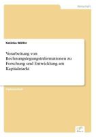 Verarbeitung Von Rechnungslegungsinformationen Zu Forschung Und Entwicklung Am Kapitalmarkt 3838695305 Book Cover