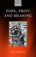 Pope, Print, and Meaning 0198184972 Book Cover
