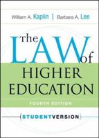 The Law of Higher Education 0787970956 Book Cover