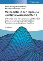Mathematik fur Ingenieure und Naturwissenschaftler 2 (German Edition) 3527413758 Book Cover