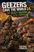 Geezers Save the World 24: The Scaly Shadow of the Canyon B0H3BG3KB9 Book Cover