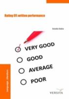 Rating Efl Written Performance 8376560786 Book Cover