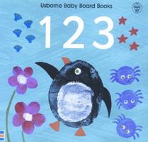 1 2 3 (Usborne Baby Board Books) 0746040997 Book Cover