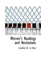 Werner's Readings and Recitations 1103523643 Book Cover