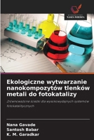 Ekologiczne wytwarzanie nanokompozytów tlenków metali do fotokatalizy (Polish Edition) 6209143539 Book Cover