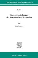 Europavorstellungen der Konservativen Revolution. 3428153413 Book Cover