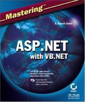 Mastering ASP.NET with VB.NET 0782128750 Book Cover