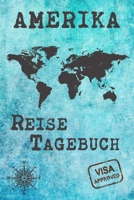 Amerika Reise Tagebuch: Notizbuch liniert 120 Seiten - Reiseplaner zum Selberschreiben - Reisenotizbuch Abschiedsgeschenk Urlaubsplaner 1710205830 Book Cover