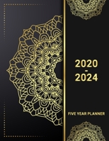 5 Year Planner 2020 - 2024: Best Wishes 5 Year Planner Calendar Book 2020-2024 Size 8.5 x 11 Inch, 60 Months Calendar, 5 Year Appointment Calendar, Business Planners, Agenda Schedule Organizer Logbook 1702166694 Book Cover