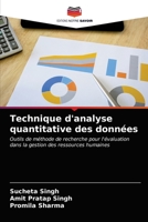 Technique d'analyse quantitative des données: Outils de méthode de recherche pour l'évaluation dans la gestion des ressources humaines 6203291153 Book Cover