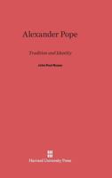 Alexander Pope 0674422597 Book Cover