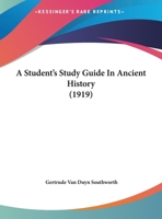 A Student's Study Guide In Ancient History 1165260344 Book Cover