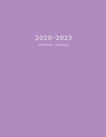 2020-2023 Monthly Planner: Large Four Year Planner with Purple Cover 1700743139 Book Cover