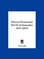Discorsi Pronunziati Nel Di 24 Settembre 1879 1162495677 Book Cover