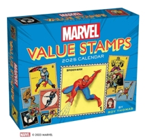 Marvel Value Stamps 2025 Day-to-Day Calendar 141977431X Book Cover