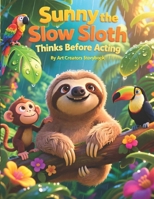 Sunny the Slow Sloth Thinks Before Acting: A Gentle Children’s Story About Making Good Choices, Patience, and Thinking Before You Act (Sunny the Slow Sloth Social-Emotional Learning Series) B0GTGWH6Q1 Book Cover
