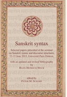 Sanskrit Syntax 1943135002 Book Cover