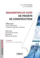 Descriptifs et CCTP de projets de construction: Manuel pour comprendre, organiser et décrire (French Edition) 2212676654 Book Cover